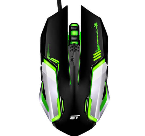 Gaming Mouse, SOWTECH Optical Ergonomic USB Wired Gaming Mice