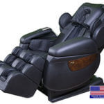 Luraco I7 Irobotics 7th Generation 3d Zero Gravity Heating Massage Chair Black