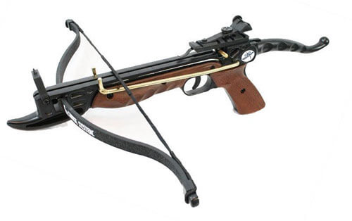 Prophecy 80 Pound Self-cocking Pistol Crossbow with Cobra System Limb