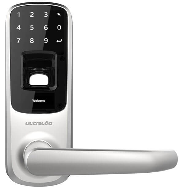 Ultraloq UL3 Fingerprint and Touchscreen Keyless Smart Lever Door Lock