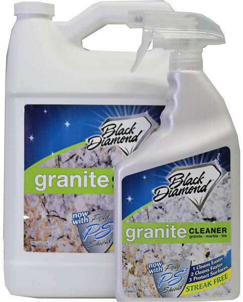 Black Diamond Granite Cleaner Combo Qt & Gallon