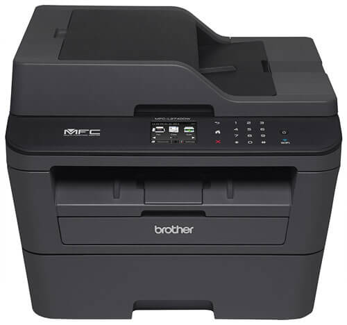 Brother MFCL2740DW Wireless Monochrome Printer with Scanner, Copier, and Fax, Amazon Dash Replenishment Enabled
