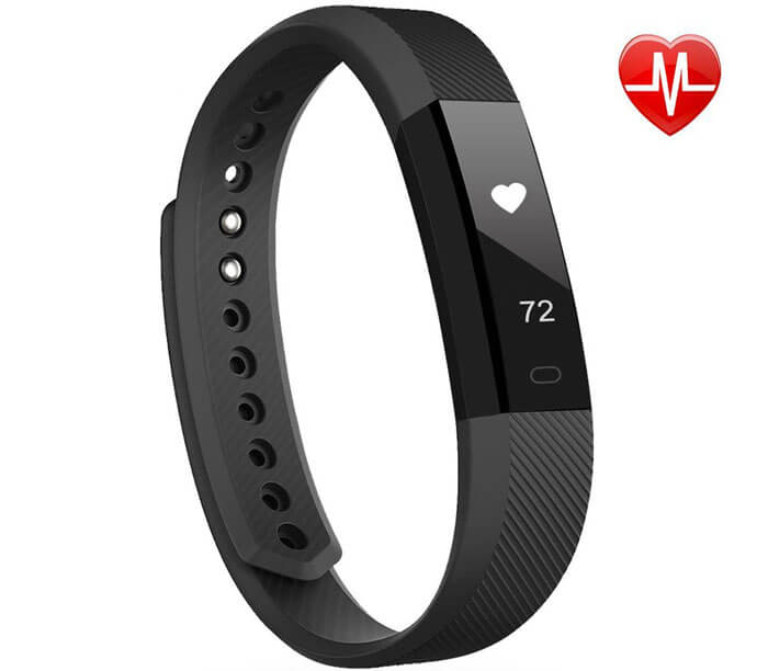 Fitness Tracker, Lintelek Heart Rate Smart Wristband