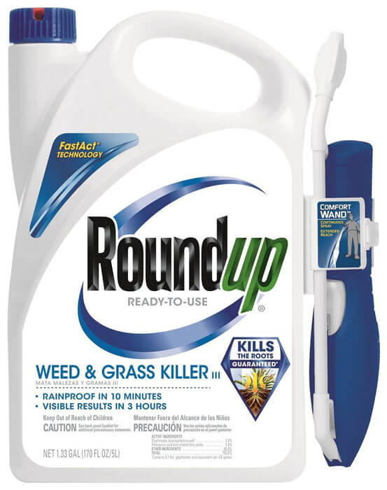 Roundup 5200210 Weed and Grass Killer III Ready-to-Use Comfort Wand Sprayer