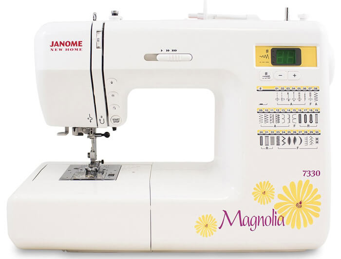 Janome 7330 Magnolia Computerized Sewing Machine With 30 Built-In Stitches