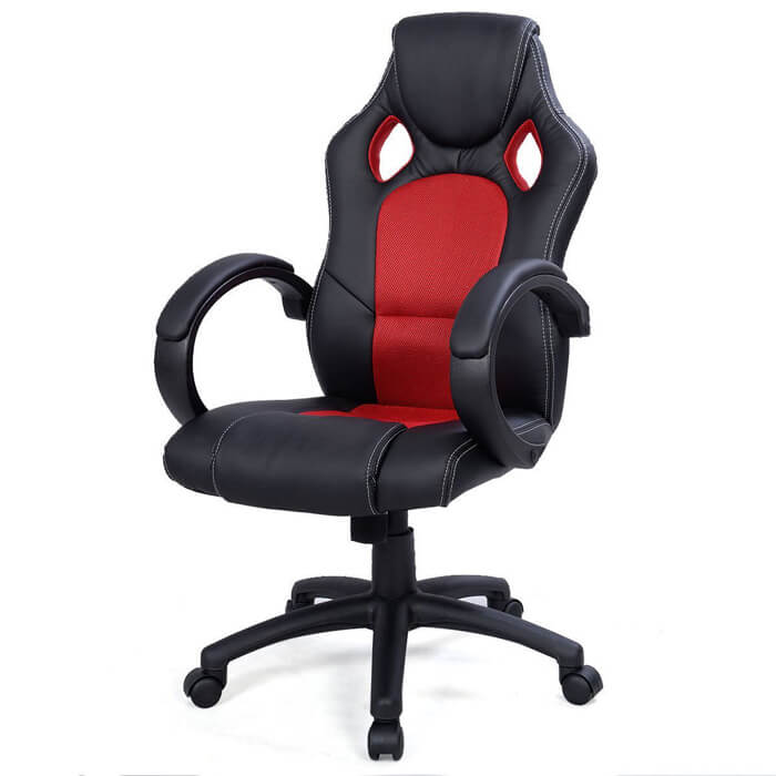 Giantex High Back Race Car Style Bucket Seat Gaming Chair For Big Men