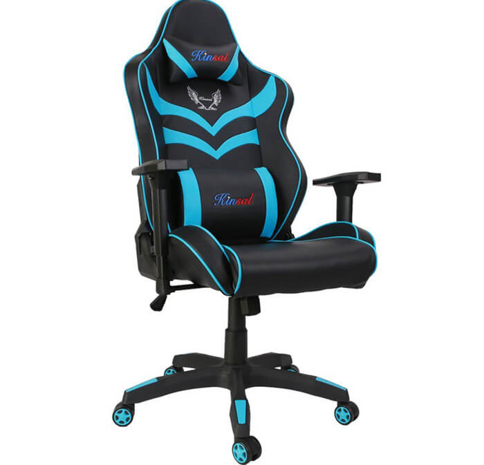 Kinsal Gaming Chair with Footrest High-back Computer Chair For Heavy Guys, Ergonomic Racing Chair