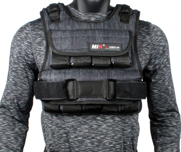 Mir 50LBS (Air Flow) Unisex Adjustable Weighted Vest