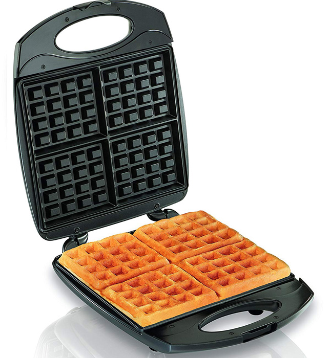 Hamilton Beach 4 Piece Belgian Waffle Maker