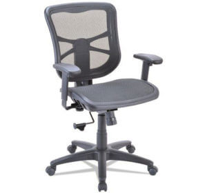 Alera Elusion Series Mesh Mid-Back Swivel/Tilt Chair