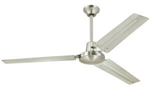 Westinghouse 7861400 Industrial 56-Inch Three-Blade Ceiling Fan with Ball Hanger Installation System