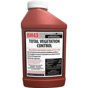 RM43 43-Percent Glyphosate plus Weed Preventer for Total Vegetation Control, 32-Ounce