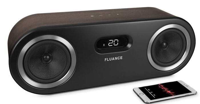 Fluance Fi50 Two-Way High Performance Wireless Bluetooth Premium Wood Speaker