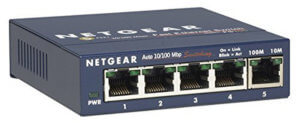 NETGEAR ProSAFE 5-Port Fast Ethernet Switch (FS105NA)